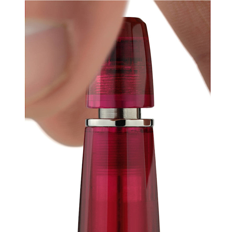 SCRIBO Feel Ombre Magenta 14k Flexible Nib Ruthenium. Limited Edition