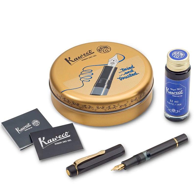 Kaweco AL Sport Piston Black/Gold, Set NEW 2024!!