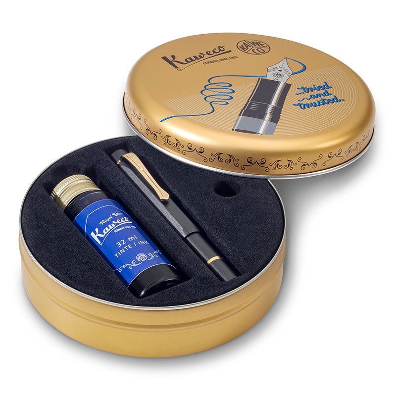 Kaweco AL Sport Piston Black/Gold, Set NEW 2024!!