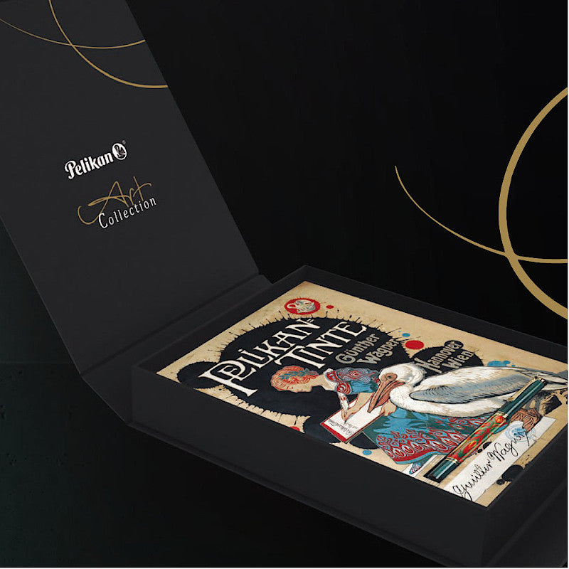 NEW!! Pelikan Souverän M600 Art Collection Rudi Rother. Special Edition