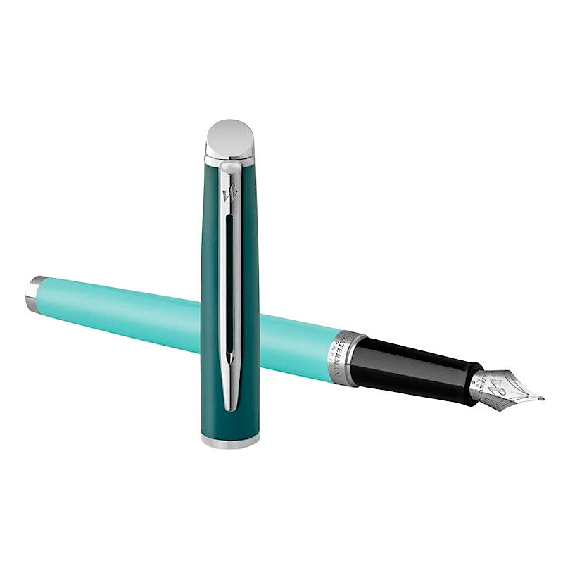 Waterman Hemisphere Color Block Green CT NEW!!