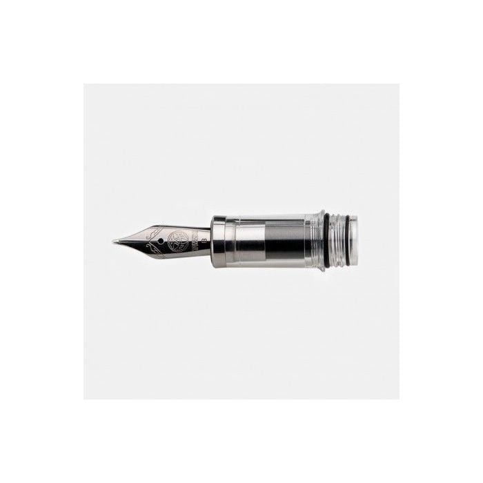 Twsbi Vac Mini Nib Set, Flex, ebonite feeder.