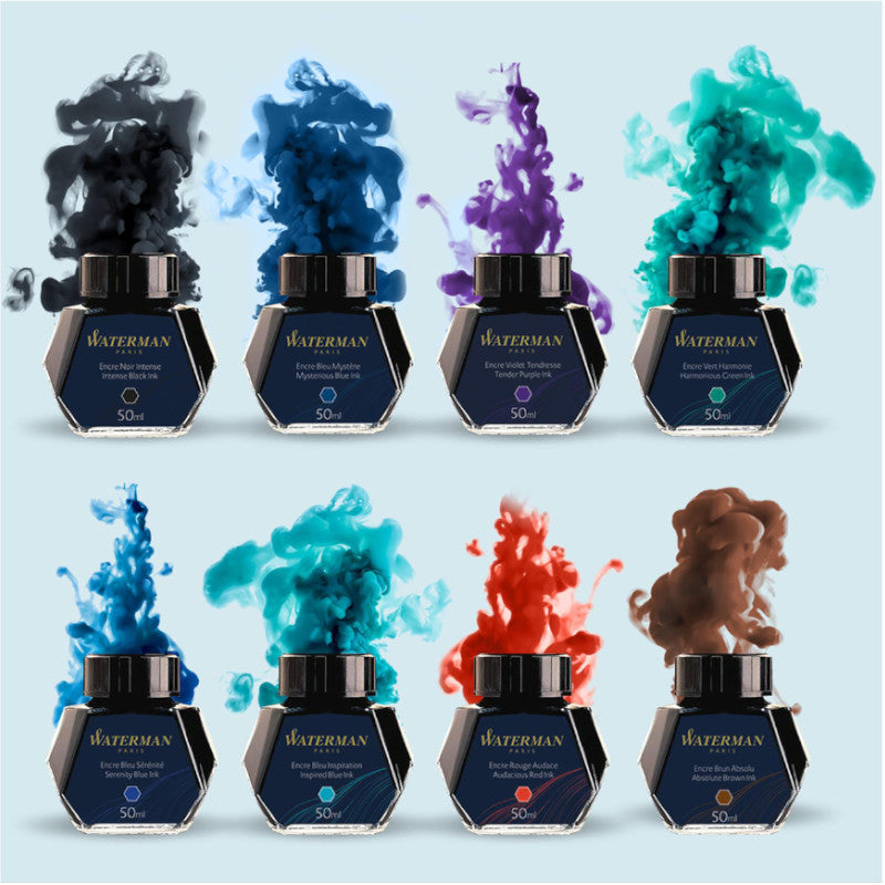 Waterman Ink Bottled 50ml, Black