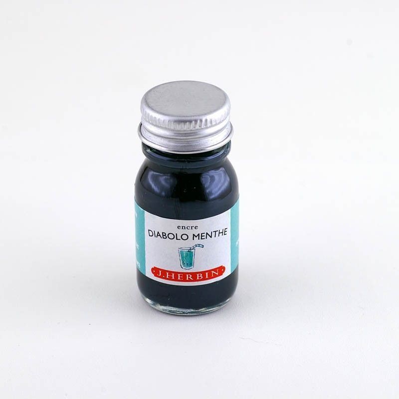 Herbin Ink Bottled 10ml Diabolo Menthe