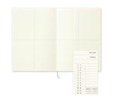 Midori A5 Notebook Journal, Grid Block