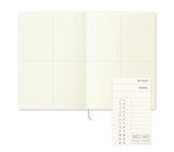 Midori A5 Notebook Journal, Grid Block
