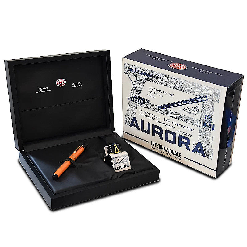 Aurora Internazionale Arancio 18k Gold Nib. Limited Edition