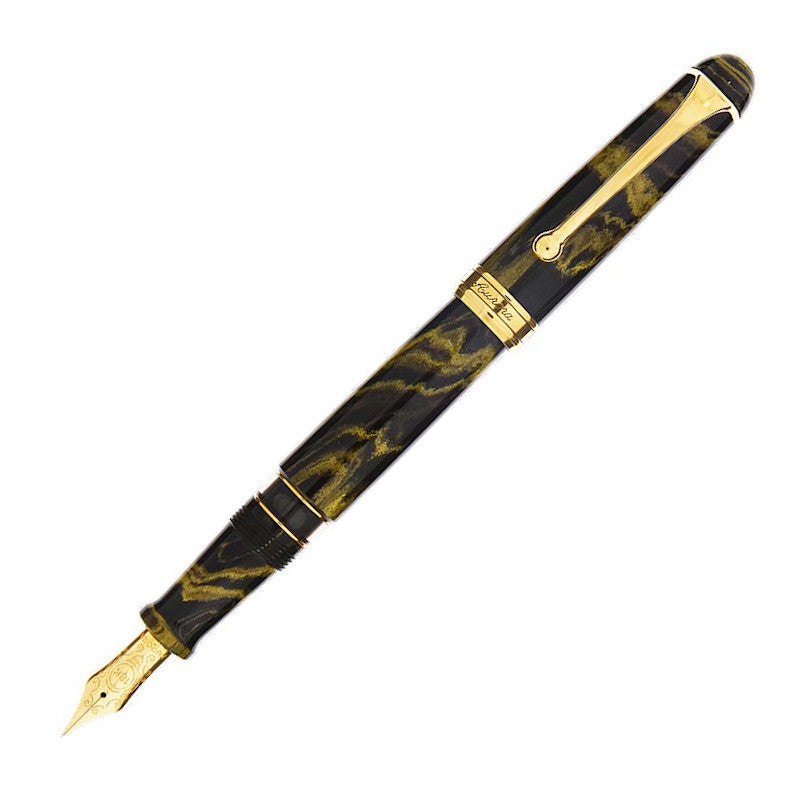 Aurora 88 Ebonite Gialla 18k Gold Nib. Limited Edition