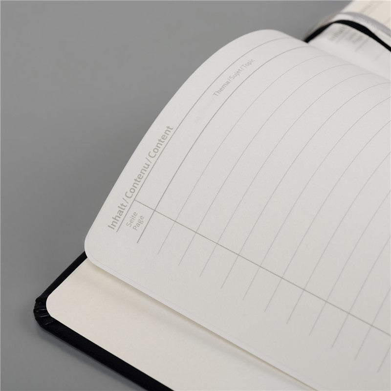 Brunnen Notebook Plain, A5 with Pen Holder