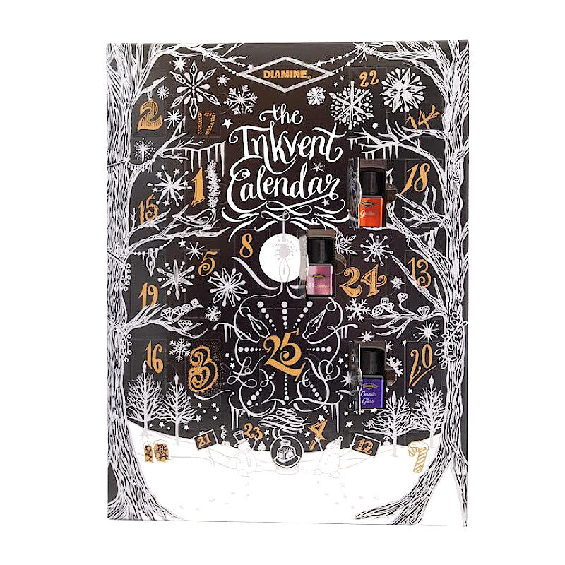 Diamine 2024 Inkvent Calendar, Black Edition