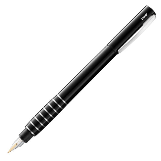 Laca Lamy Accent Black Brillant Diamond. Punta de oro