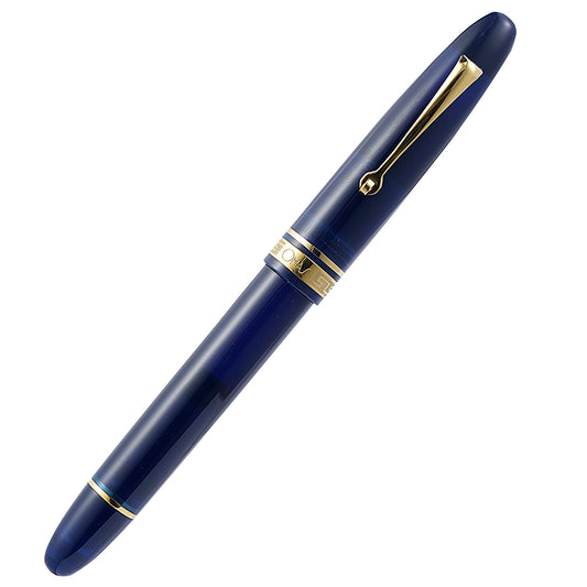 Omas Ogiva Adorno Dorado Azul 14k