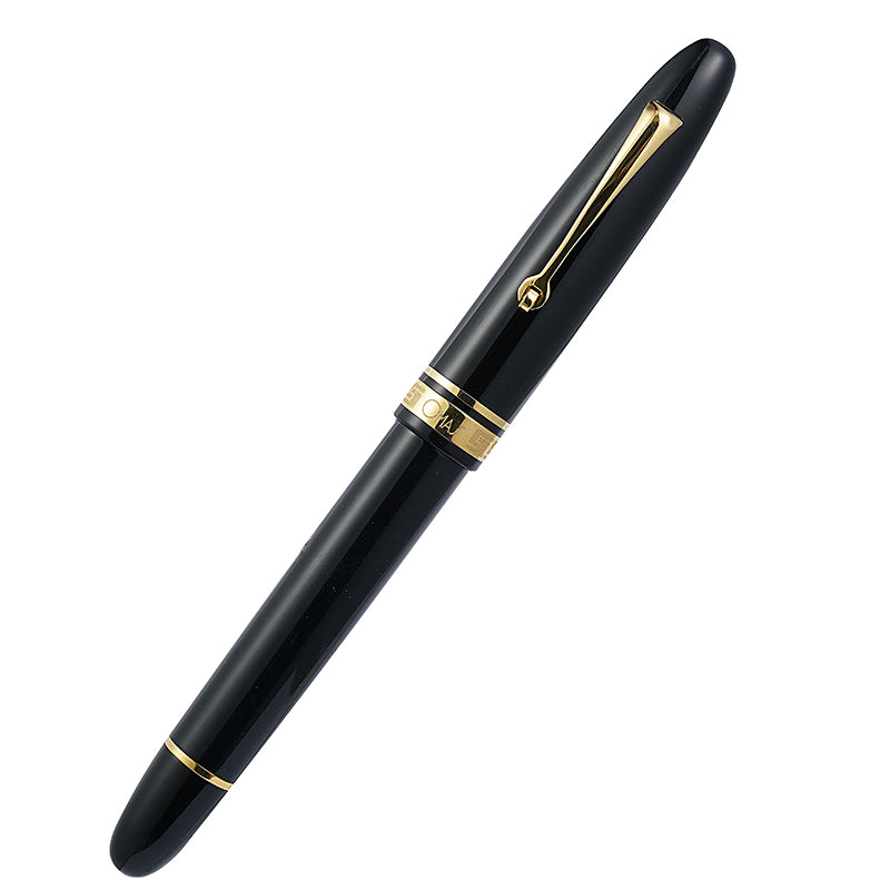 Omas Ogiva Nera Gold Trim 14k