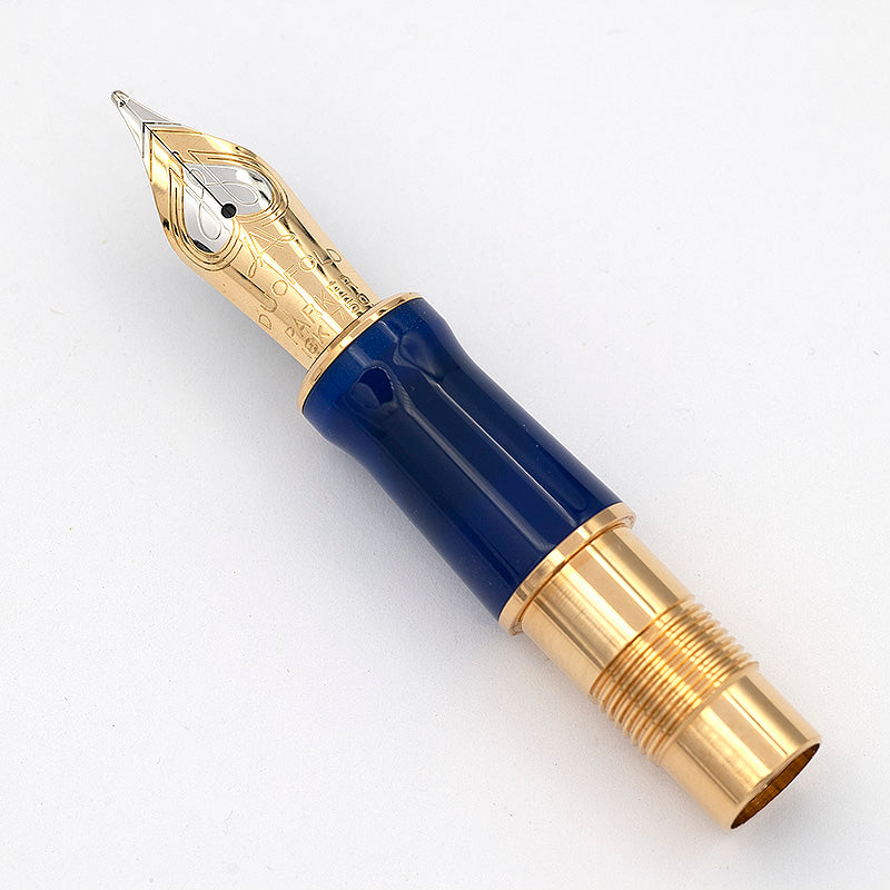 Parker Duofold 14 International 18k LAPIS LAZULI GT Grip Section LAST UNIT!!