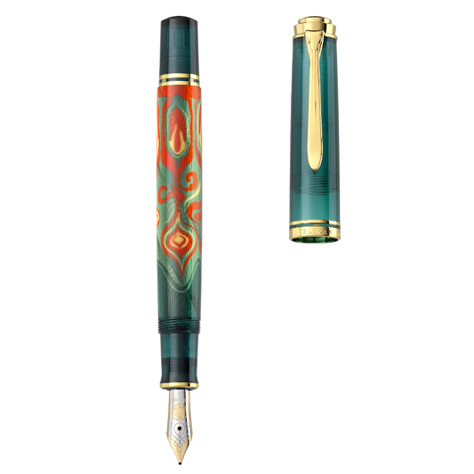 NEW!! Pelikan Souverän M600 Art Collection Rudi Rother. Special Edition