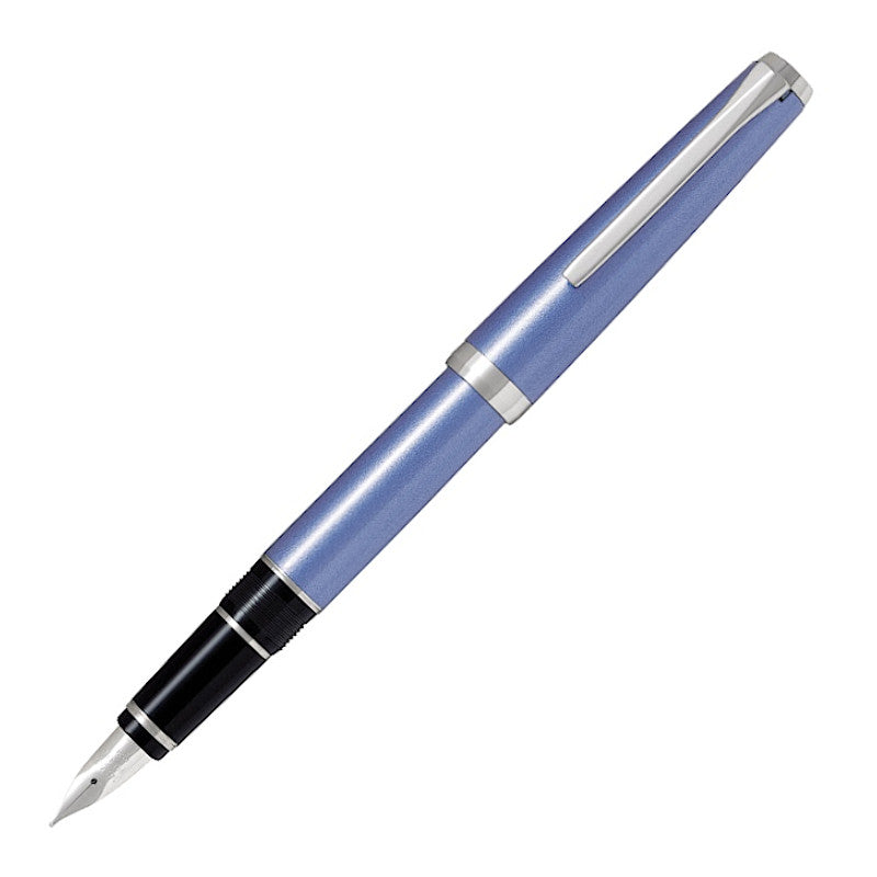 Pilot Falcon Blue Rhodium, 14k Soft Nib