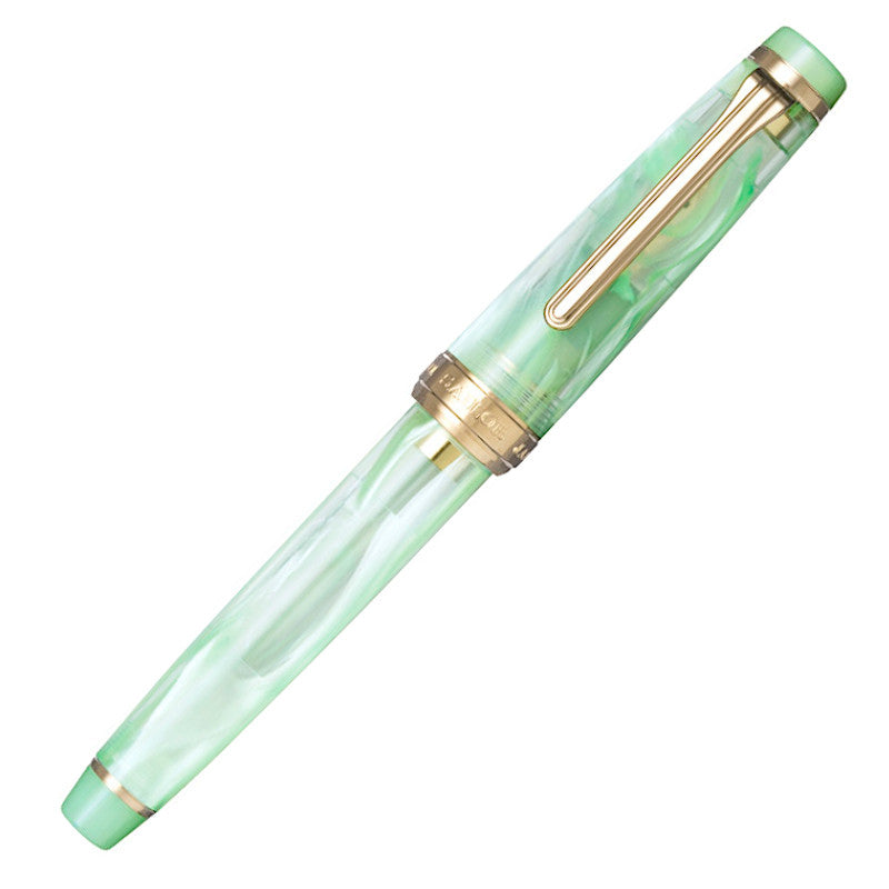 Sailor Pro Gear Slim Veilio Pearl Mint GT 21K LE, F Tip Size