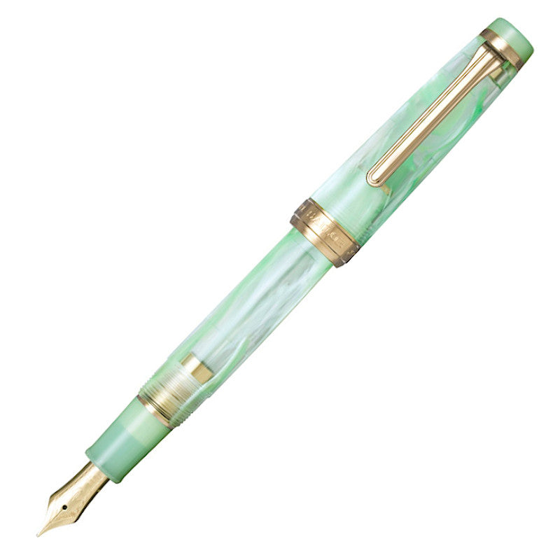 Sailor Pro Gear Slim Veilio Pearl Mint GT 21K LE, F Tip Size