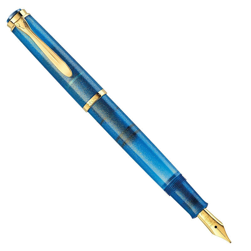 Pelikan Classic M200 Golden Lapis. SET Limited Edition