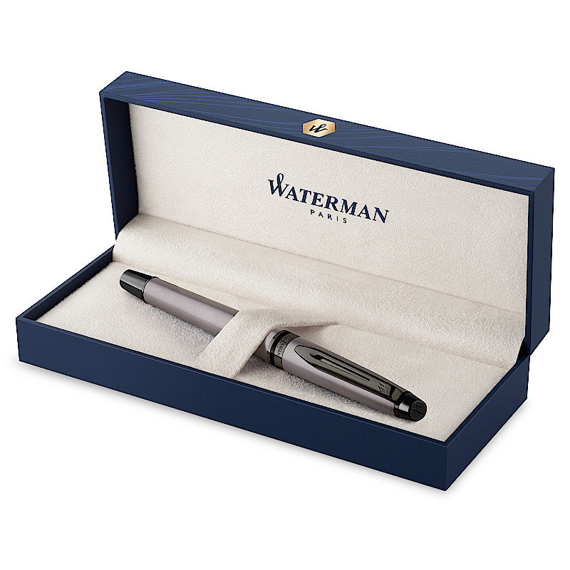 Waterman Expert Plata metalizada RT, punta F