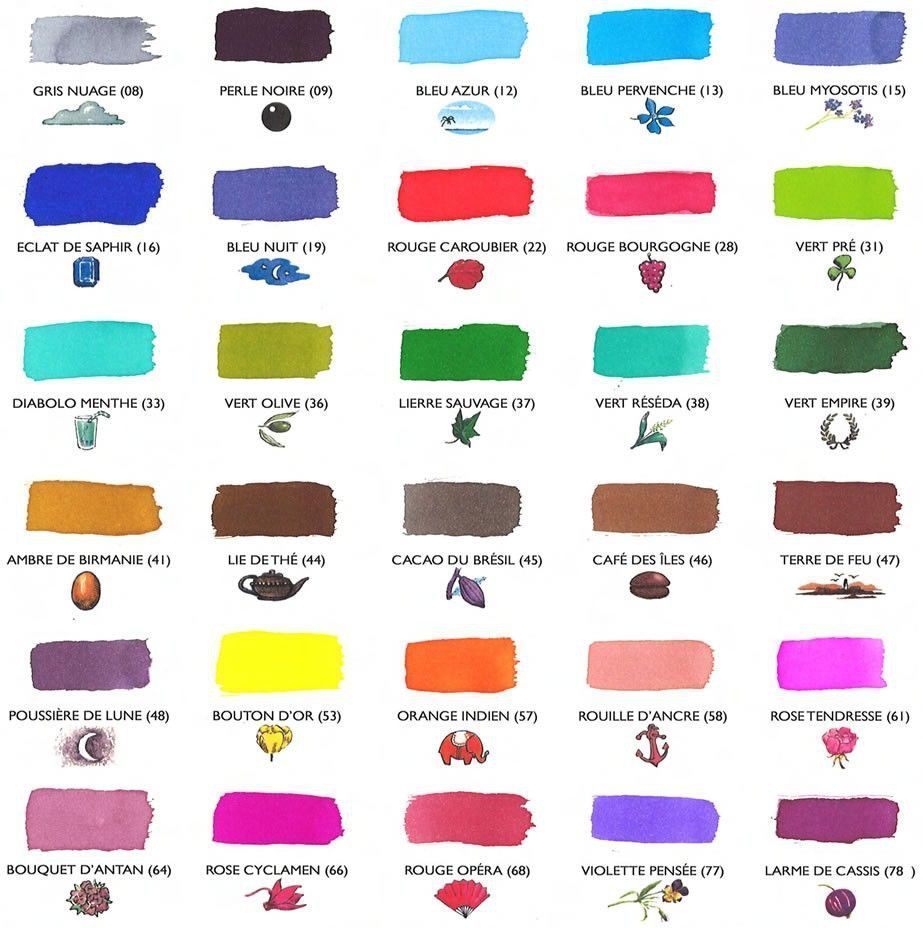 Herbin Ink Bottled 10ml Rose Tendressse