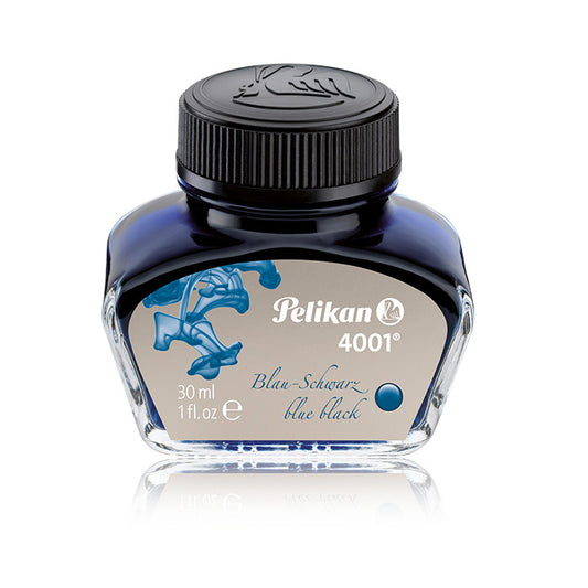 Tintero Pelikan 4001, azul-negro