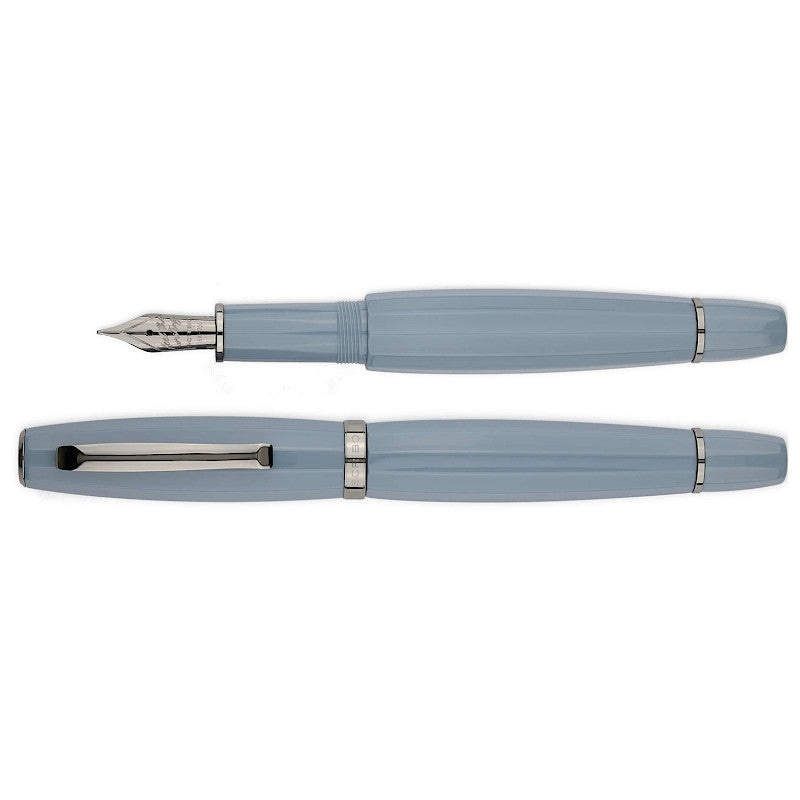 SCRIBO Feel 18k Nib Ruthenium Grey-Blue
